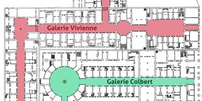 Χάρτης της Galerie Vivienne