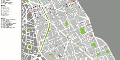 Εμφάνιση χάρτη 11ο διαμέρισμα του Παρισιού