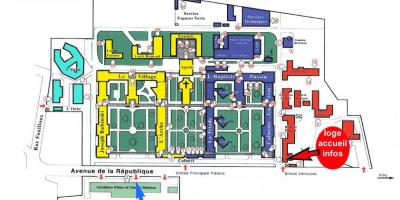 Χάρτης του Charles-Foix νοσοκομείο