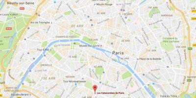 Χάρτης της Κατακόμβες του Παρισιού