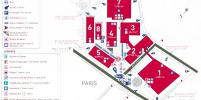 Χάρτης της Paris expo